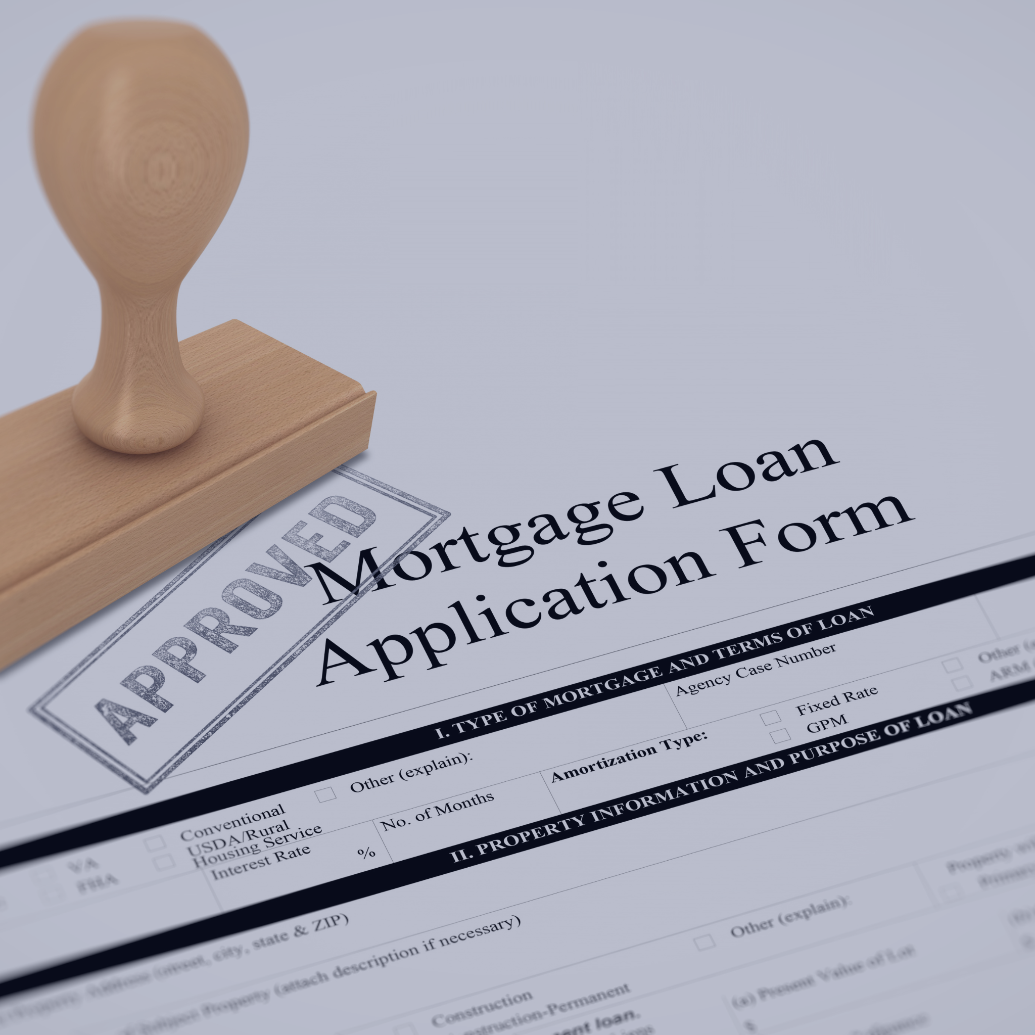 We conduct a formal closing and you get a mortgage on the property.